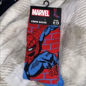 3/$18 bundle Marvel Spider-Man Crew Socks